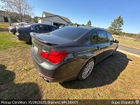 BMW 7 Series auto transport from Baxter, MN 56401 to Hollins Clg, VA 24019 - before pickup