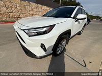 Toyota RAV4 auto transport pickup in Temple, Texas before shipping to Elk Grove, California
