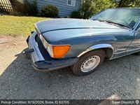 Mercedes-Benz SL-Class auto transport pickup in Boise, Idaho before shipping to Beaverton, Oregon