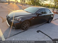 Lexus IS auto transport pickup in Bowling Green, Kentucky before shipping to Pleasanton, California