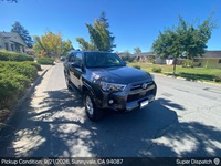 Toyota 4Runner auto transport pickup in Sunnyvale, California before shipping to Pittsburgh, Pennsylvania