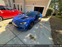 Subaru BRZ auto transport pickup in Charlotte, North Carolina before shipping to Corona, California