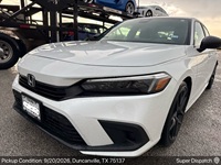Honda Civic auto transport pickup in Cedar Hill, Texas before shipping to Middletown, Delaware