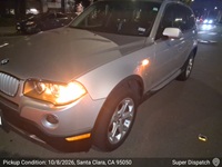 BMW X3 auto transport pickup in San Jose, California before shipping to Chicago, Illinois