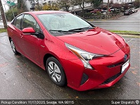 Toyota Prius before delivery from Seattle,  WA 98115 to San Diego,  CA 92130