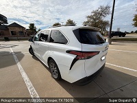 Toyota Sienna auto transport from Celina, TX 75009 to San Jose, CA 95111 - before pickup