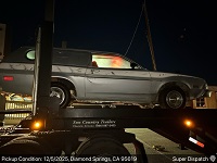 Toyota Matrix auto transport from Diamond Springs, CA 95619 to League City, TX 77573 - before pickup