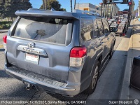 Toyota 4Runner auto transport from Santa Monica, CA 90405 to Natick, MA 01760 - before pickup