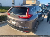 Honda CR-V auto transport from Houston, TX 77075 to San Jose, CA 95121 - before pickup