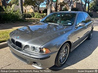 BMW 5 Series auto transport from Plano, TX 75093 to Norwich, CT 06360 - before pickup