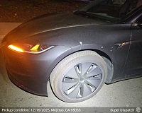 Tesla Model 3 auto transport from Santa Clara, CA 95050 to Amherst, NY 14228 - before pickup