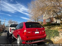 BMW X5 auto transport from Salt Lake City, UT 84103 to Santa Barbara, CA 93101 - before pickup