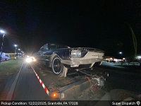 Ford Thunderbird auto transport from Grantville, PA 17028 to St. Augustine, FL 32084 - before pickup