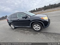 Honda CR-V auto transport from Georgetown, MA 01833 to Eden, UT 84310 - before pickup