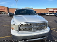 Ram 1500 auto transport from Eagan, MN 55121 to Houston, TX 77089 - before pickup