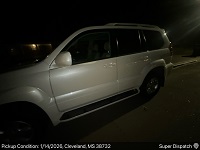 Lexus GX auto transport from Cleveland, MS 38732 to Florence, KY 41042 - before pickup