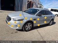 Ford Taurus auto transport from Ontario, CA 91762 to Mountain View, CA 94043 - before pickup