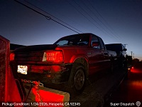 Mazda B-Series Pickup auto transport from Hesperia, CA to Bloomington, MN - before pickup