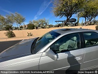 Cadillac CTS auto transport from Scottsdale, AZ to Grand Blanc, MI 48439 - before pickup