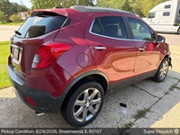 Buick Encore auto transport pickup in Streamwood, Illinois before shipping to Humble, Texas