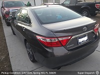 Toyota Camry auto transport from Spring Hill, FL 34609 to Chapmansboro, TN 37035 - before pickup