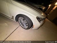BMW 7 Series auto transport from Chandler, AZ 85249 to Austin, TX 78702 - before pickup