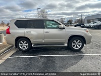 Lexus GX auto transport from Middleton, WI 53562 to North Bergen, NJ 07047 - before pickup
