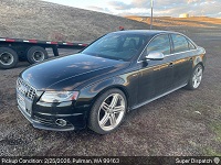 Audi S4 auto transport from Pullman, WA 99163 to Everett, WA 98203 - before pickup