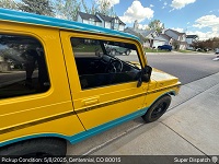 Suzuki Samurai auto transport from Aurora, CO to Layton, UT - before pickup